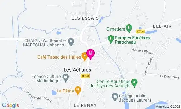 Localisation Mtre Bernier Mercédès