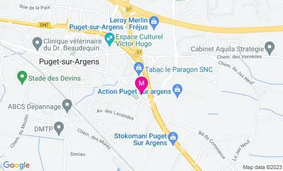 Localisation Mtre Porcherot Martel Caroline