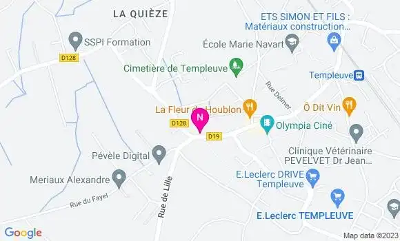 Localisation Mtre Faille Caroline