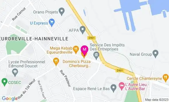 Localisation Mtre Cauchon Estelle