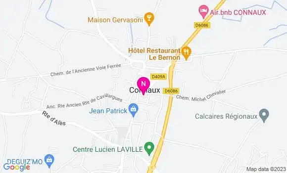 Localisation Mtre Martinel Paul