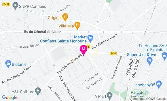 Localisation Mtre Soubise Benjamin