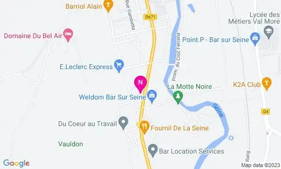 Localisation Mtre Leroy Virginie