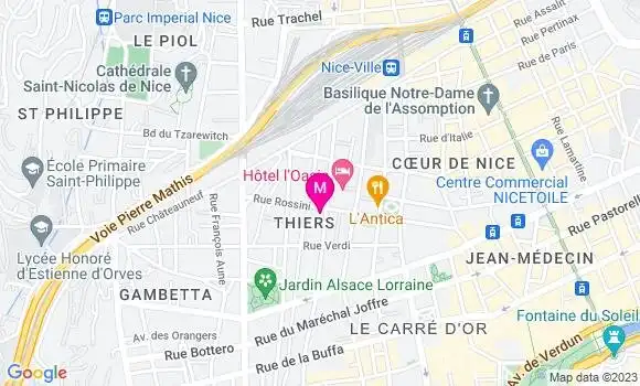 Localisation Mtre Iseppi Emmanuelle