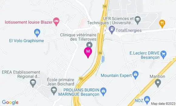 Localisation Mtre Chudziak Serge
