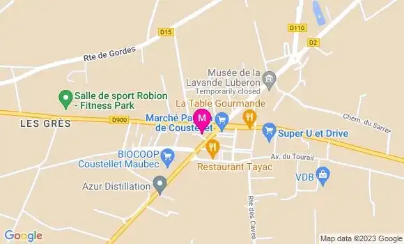 Localisation Mtre Gautier Pierre