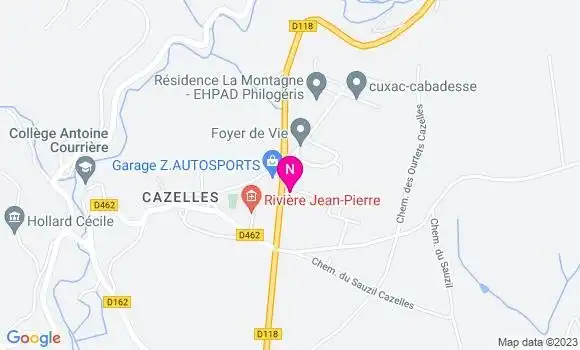 Localisation Mtre Barthes Delphine
