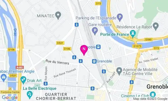 Localisation Mtre Fabre Olivier