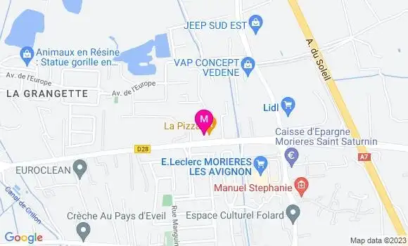 Localisation Mtre Laluyaux Adrien