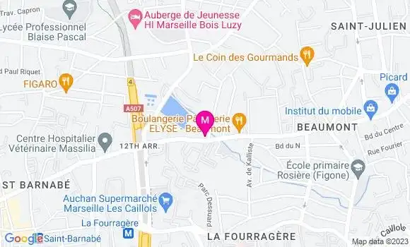 Localisation Mtre Elbaum Romain