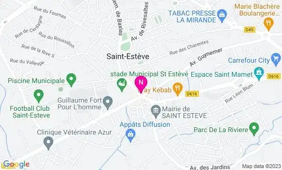 Localisation Mtre Martin Bossi Christelle