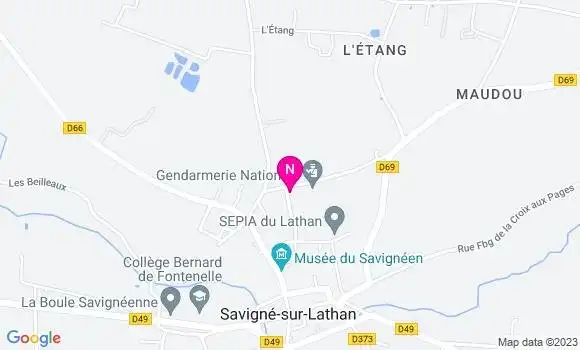 Localisation Mtre Leduc Manuela