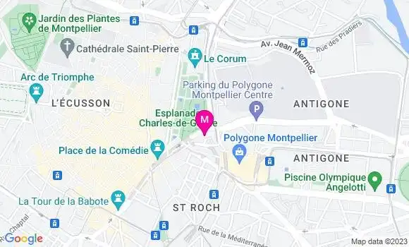 Localisation Mtre Denjean Cave Marie
