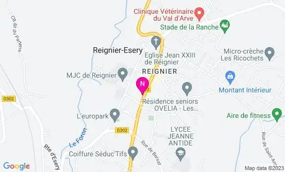 Localisation Mtre Folliot Camille