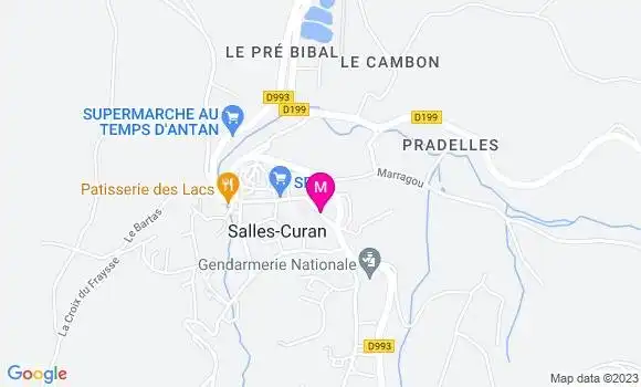 Localisation Mtre Cunienq Sophie