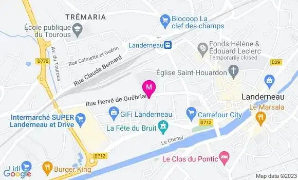 Localisation Mtre Le Gall Solenn