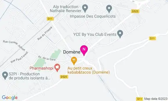 Localisation Mtre Dupuy Brigitte