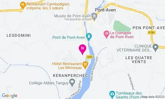 Localisation Mtre Morin Caroline