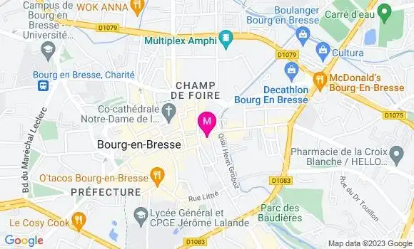 Localisation Mtre Fourneron Mathias
