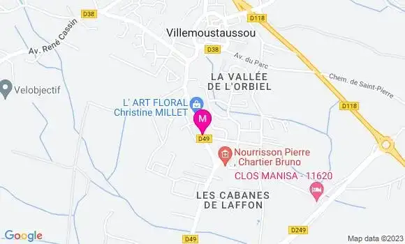 Localisation Mtre Rouanet Xavier