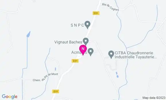 Localisation Mtre Nouzieres Elkaim Sandrine