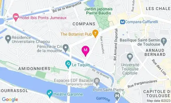 Localisation Mtre Belarge Pierre