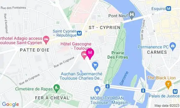 Localisation Mtre Seiller Zoé