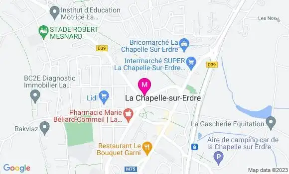 Localisation Mtre Lecuyer Liret Julie