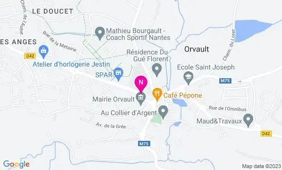 Localisation Mtre Marion Hélène