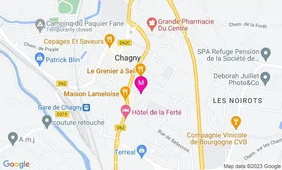Localisation Mtre Bachelet Lucie
