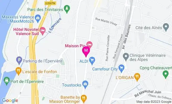 Localisation Mtre Cuer D