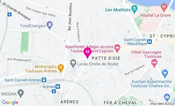 Localisation Mtre Picca Charlotte
