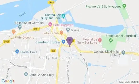 Localisation Mtre Gerard Jean Denis
