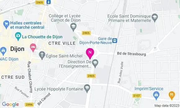 Localisation Mtre Blanchot Marc