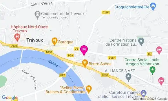 Localisation Mtre Todeschini Laure