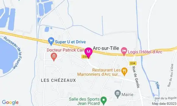Localisation Mtre Godart Matthieu