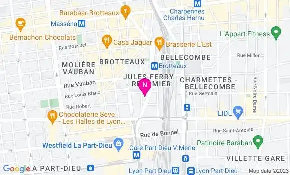 Localisation Mtre Mariotte Stéphanie