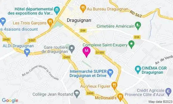 Localisation Mtre Bain Thomas