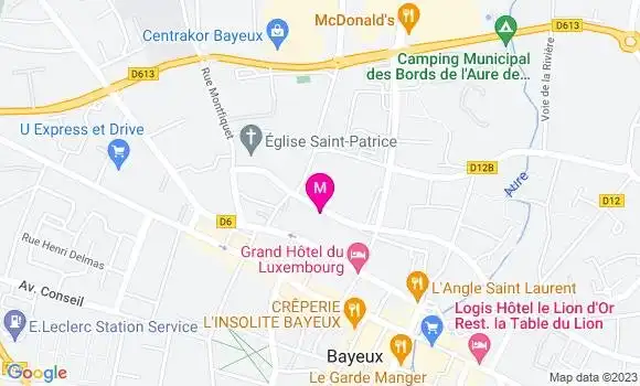 Localisation Mtre Thouroude Caroline