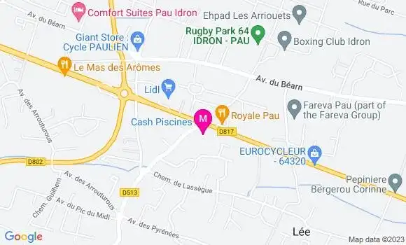 Localisation Mtre Marcotte de Quivieres Quitterie