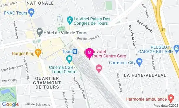 Localisation Mtre Tabourdeau Cécile