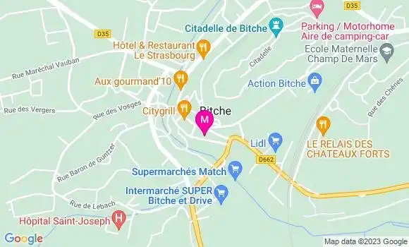 Localisation Mtre Peiffer Philippe