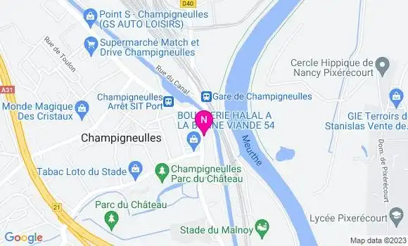 Localisation Mtre Lemoine Ségolène