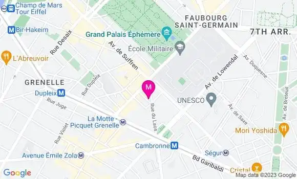 Localisation Mtre Monot Patry Caroline