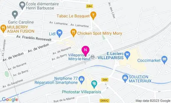 Localisation Mtre Van Cauteren Laurence