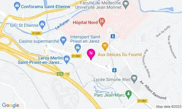 Localisation Mtre Chazottes Leconte Bernard