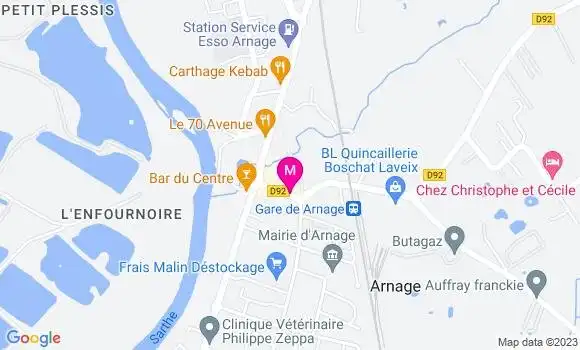 Localisation Mtre Tronchet Aurore