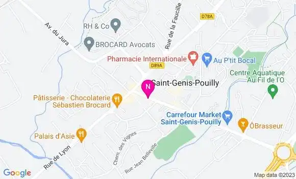 Localisation Mtre Guillon Fabien