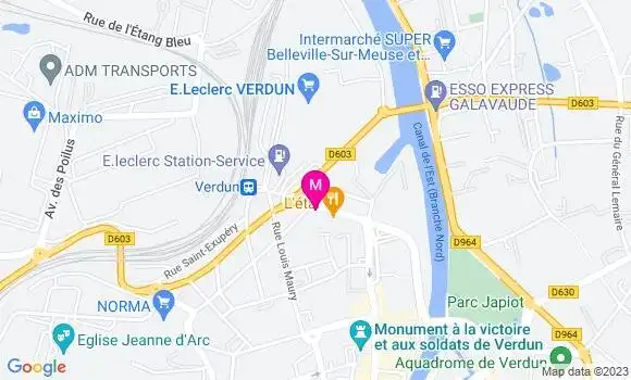 Localisation Mtre Guerin Devynck Lorraine