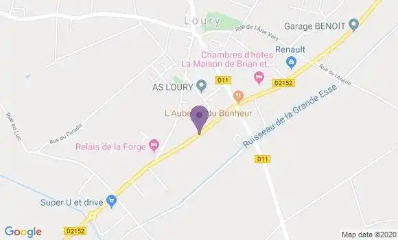 Localisation Mtre Lemoine Brault Véronique